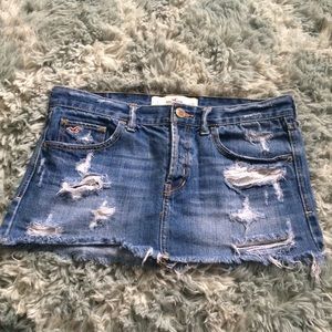 Hollister Jean Mini Skirt